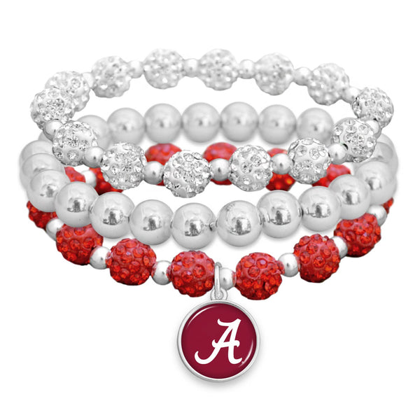 Game Day Amanda Stack Bling Bracelet Set