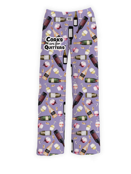 Corks Are For Quitters Lounge Pants - Unisex