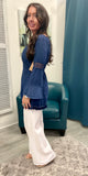 Bianca Midnight Blue Dress - Midnight Navy