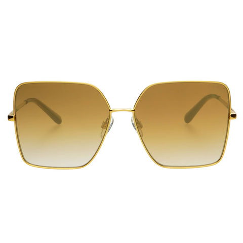 Dream Girl Womens Sunglasses - Gold Mirrored
