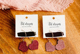 Heart Hoop Earrings