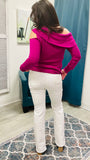 The Simple Flared Jeans - White