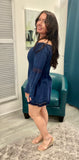 Bianca Midnight Blue Dress - Midnight Navy