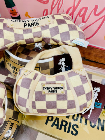 Checker Chewy Vuiton Handbag - Large