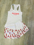 Sleep Shorts - Pink or White