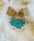 Ornament - City Coordinates - Navarre