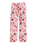Red Painted Hearts Lounge Pants