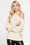 Brushed Knit Off the Shoulder Top - Multiple Colors