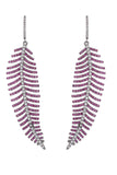 Caroline Earrings - Pink And Gold