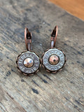 45 Auto Lever Back Bullet Earrings - Various Colors