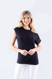 FINAL SALE:  The Cotton Club Top - Black, White or Olive