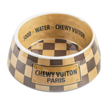Chewy Vuiton Dog Bowl