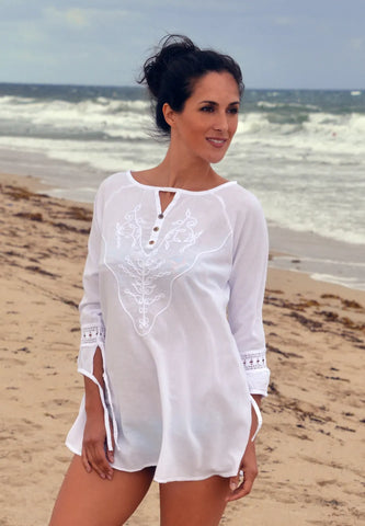 Cannes Cover-Up - White