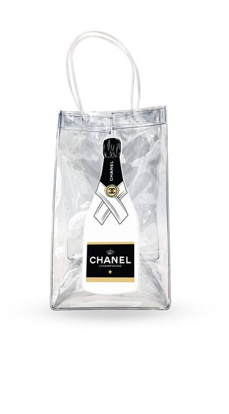 Just Add Ice- Portable Wine Bucket - Clear